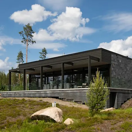 Luksushuvila Yksityisellae Spa-alueella Ja Jaervinaekoealalla Ähtäri